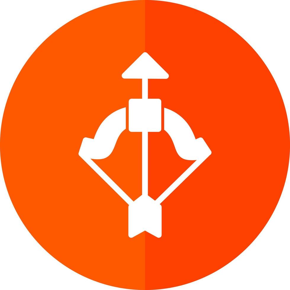 Crossbow Vector Icon Design