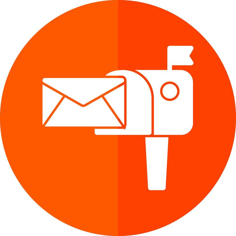 Mailbox Vector Icon Design