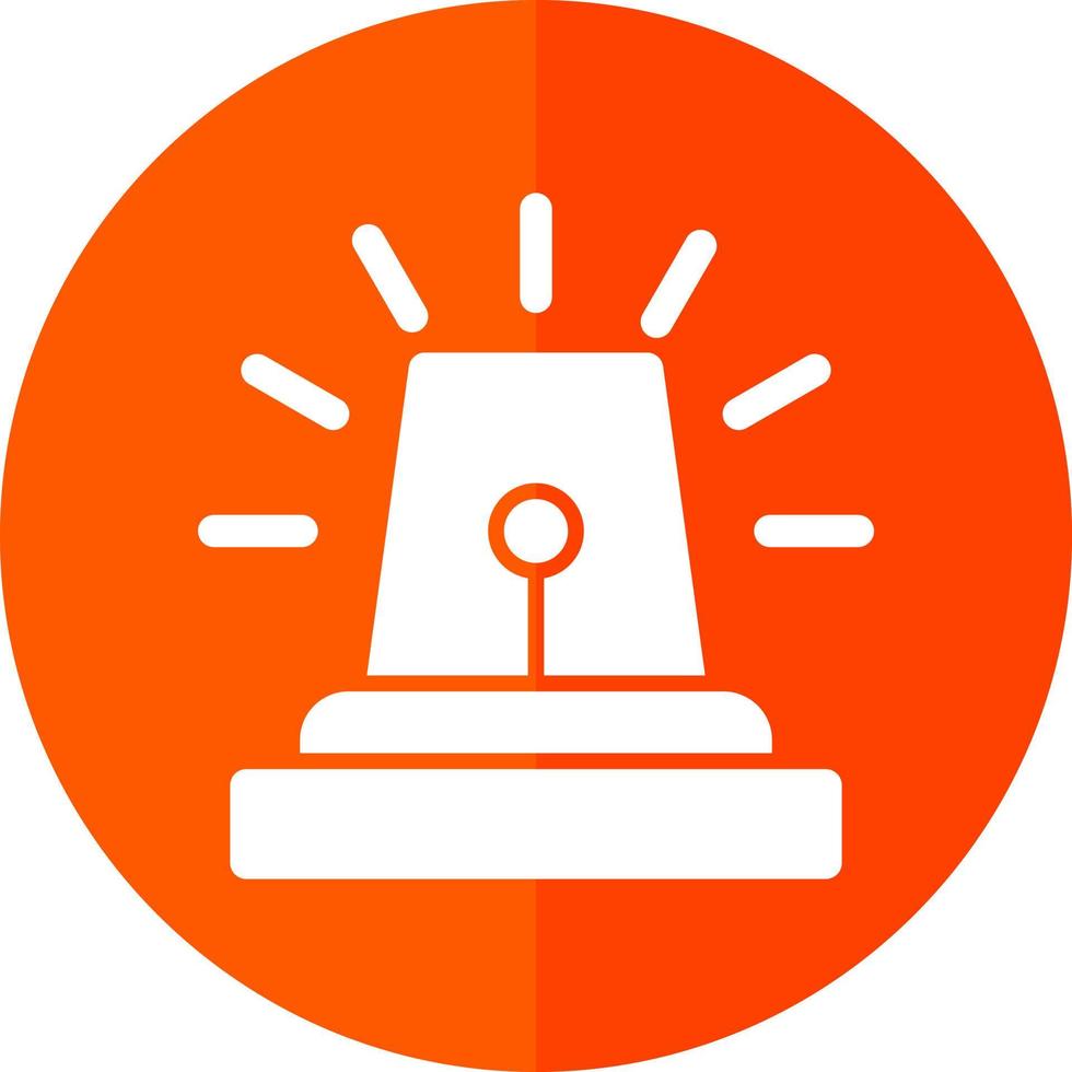 Security Alarm Vector Icon Design