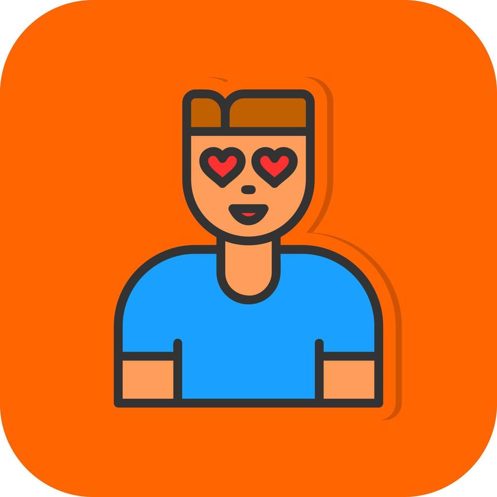 Fall In Love Vector Icon Design