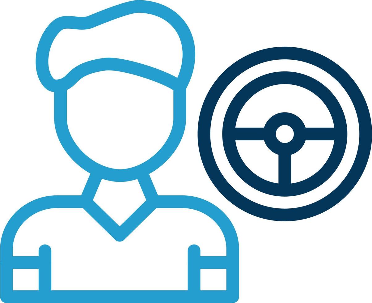 Driving Vector Icon Design