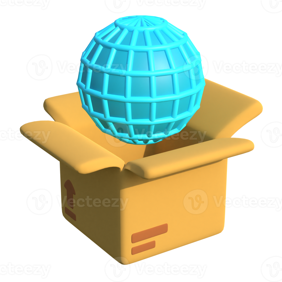 packaging on transparent background png
