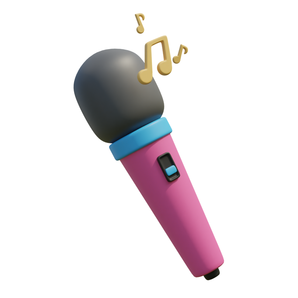 Microphone on transparent background png