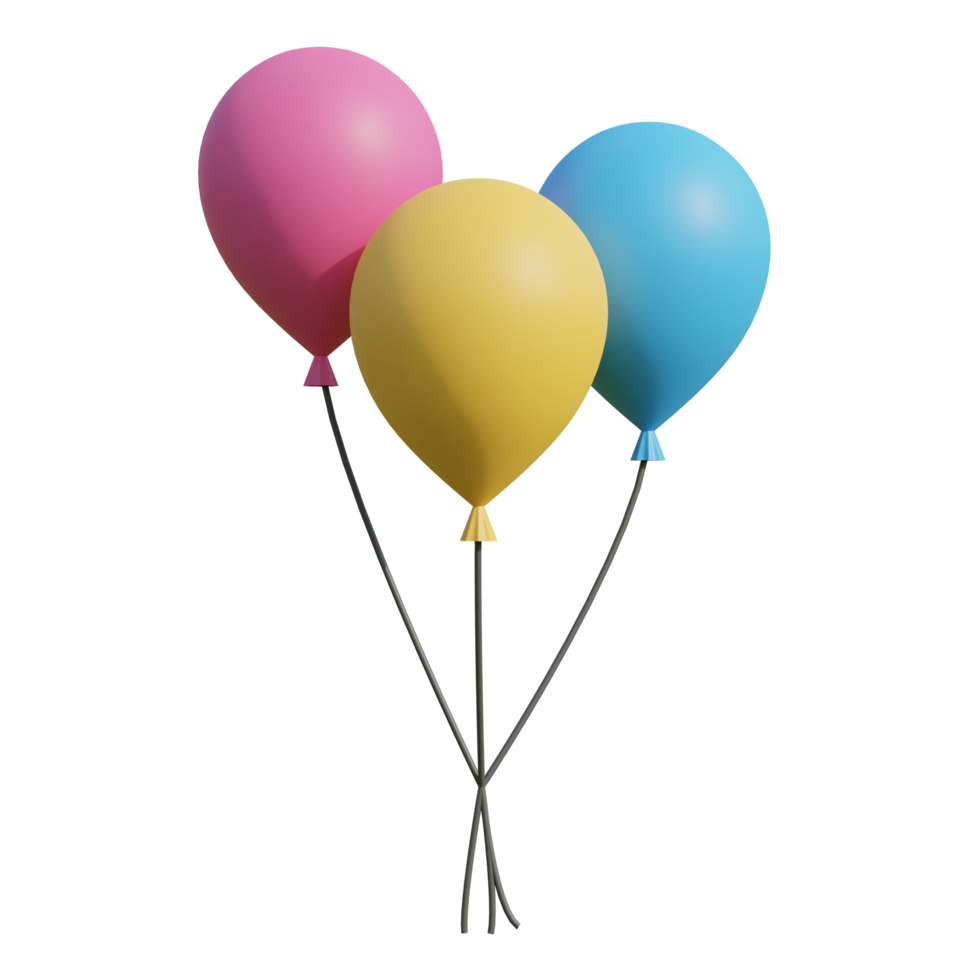 Dekoration Ballon auf transparent Hintergrund png