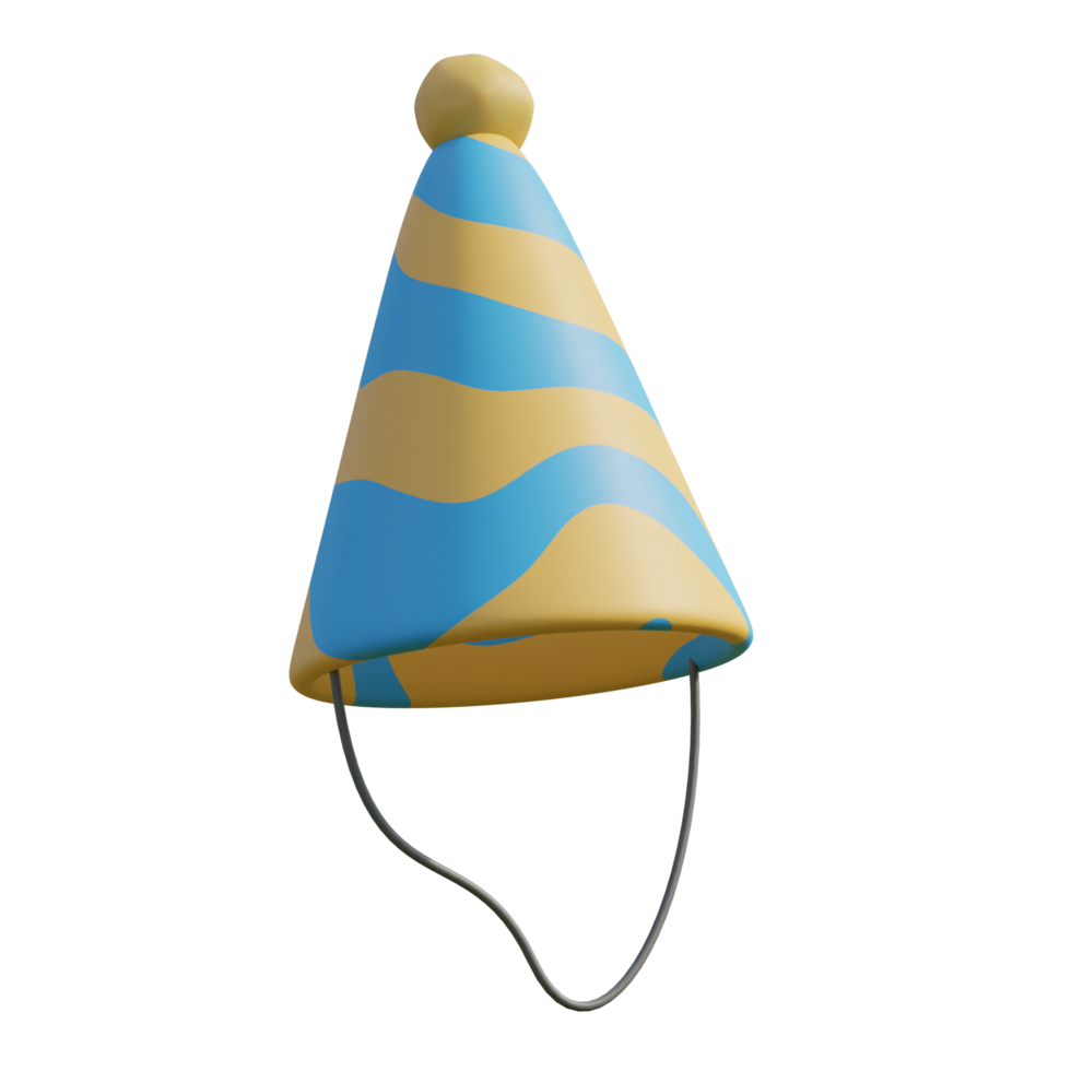 Party Hat on transparent background png