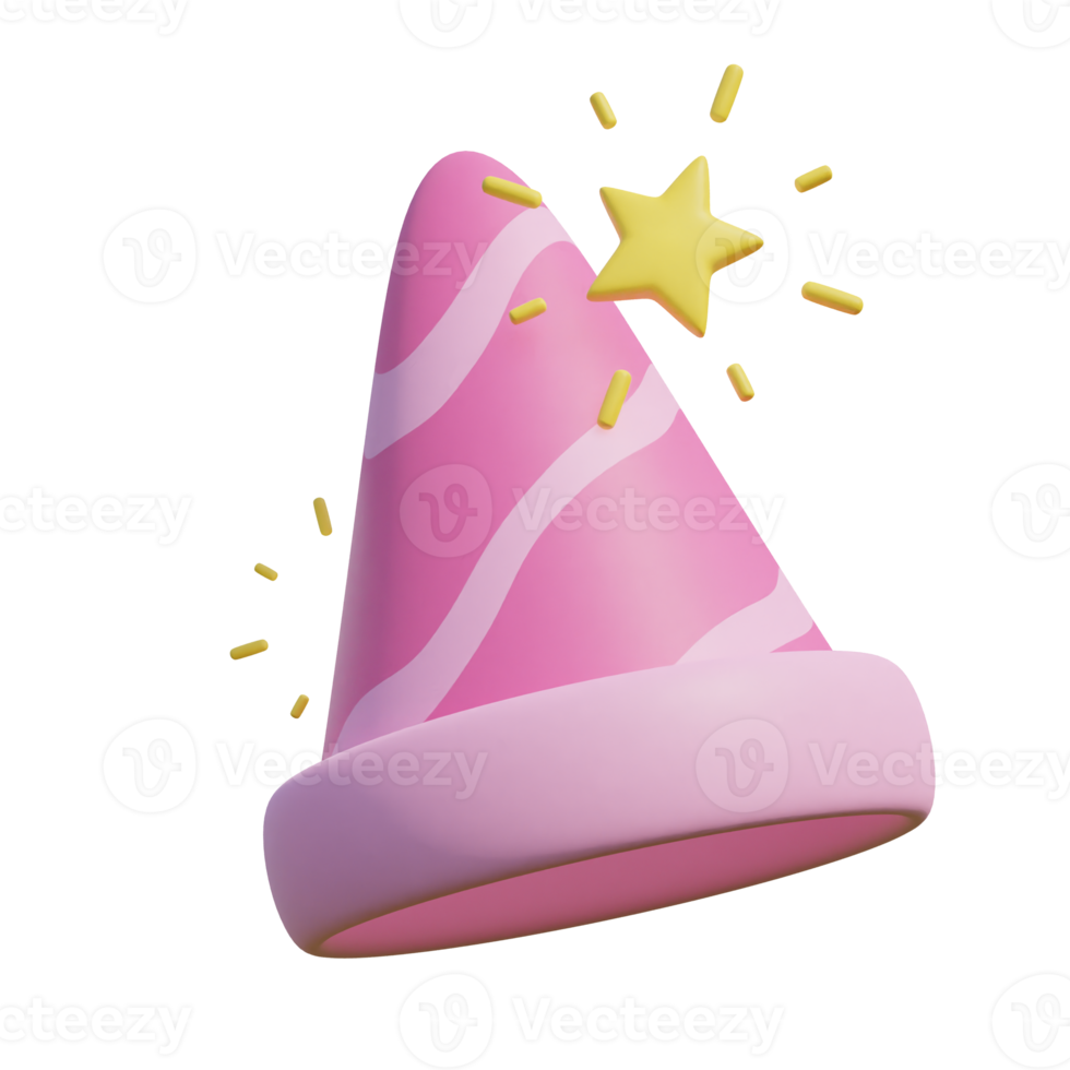 Party Hat on transparent background png