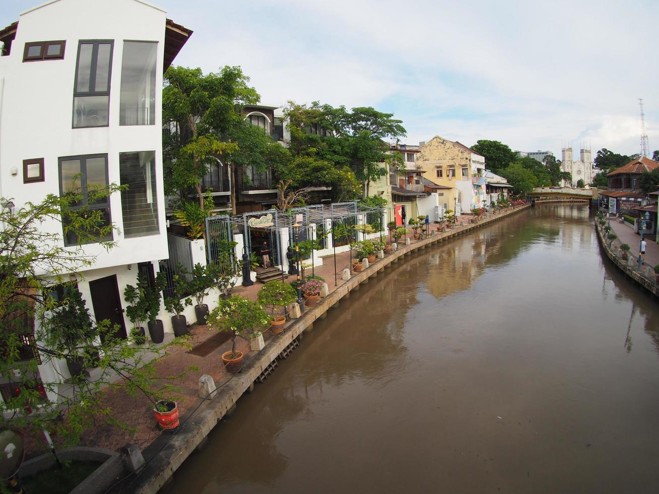River evening view photo