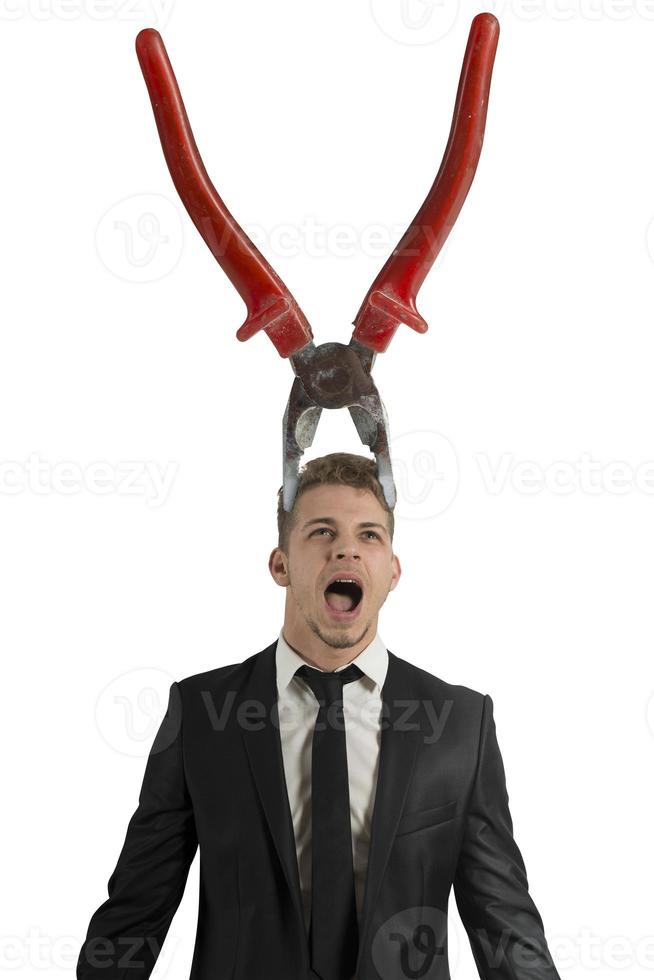 Stress and headaches photo