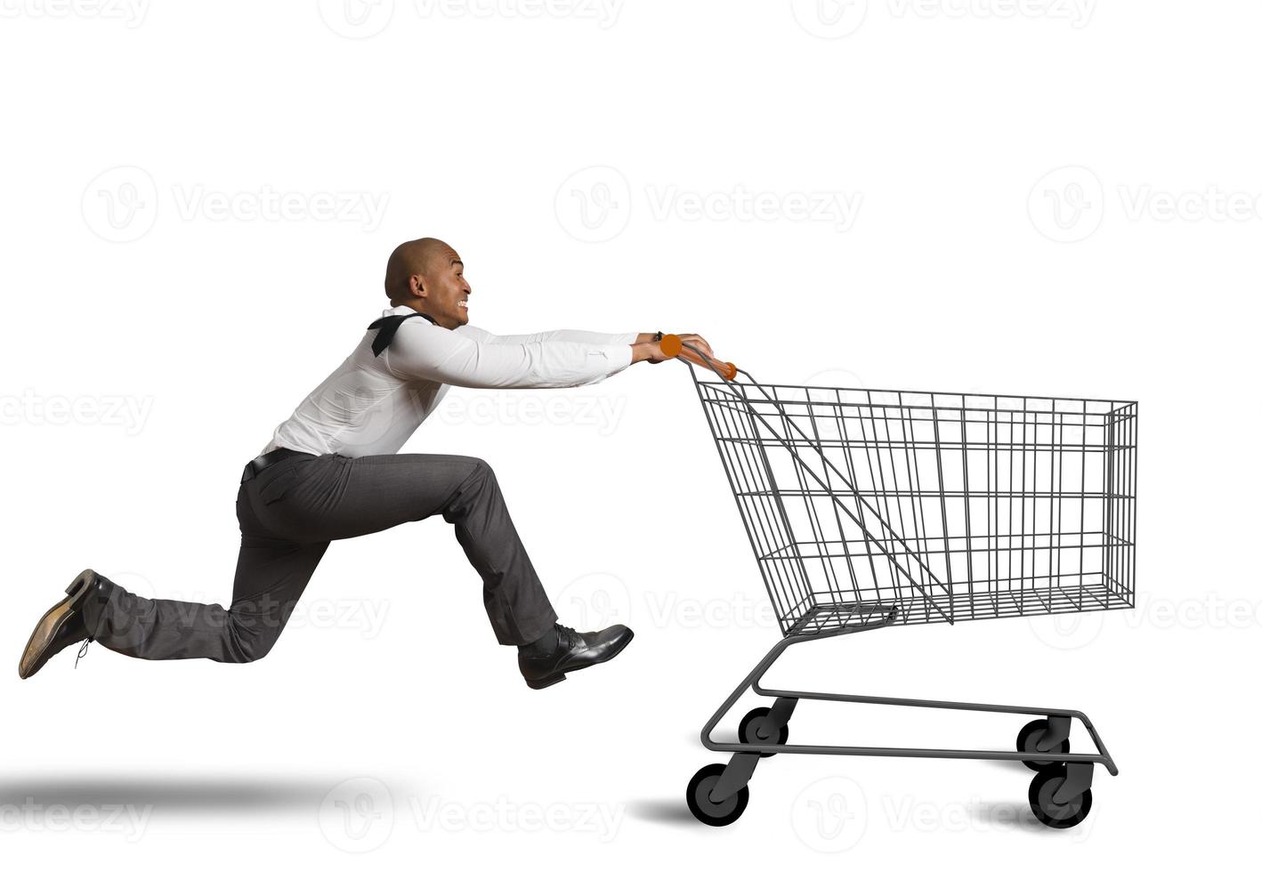 Run to go shopping photo