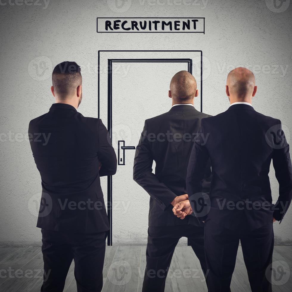 Recruitment for a workplace photo