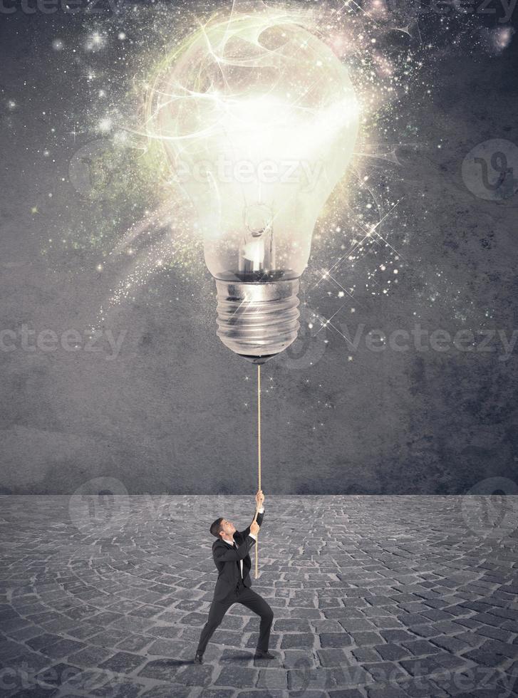 Illuminate an idea photo