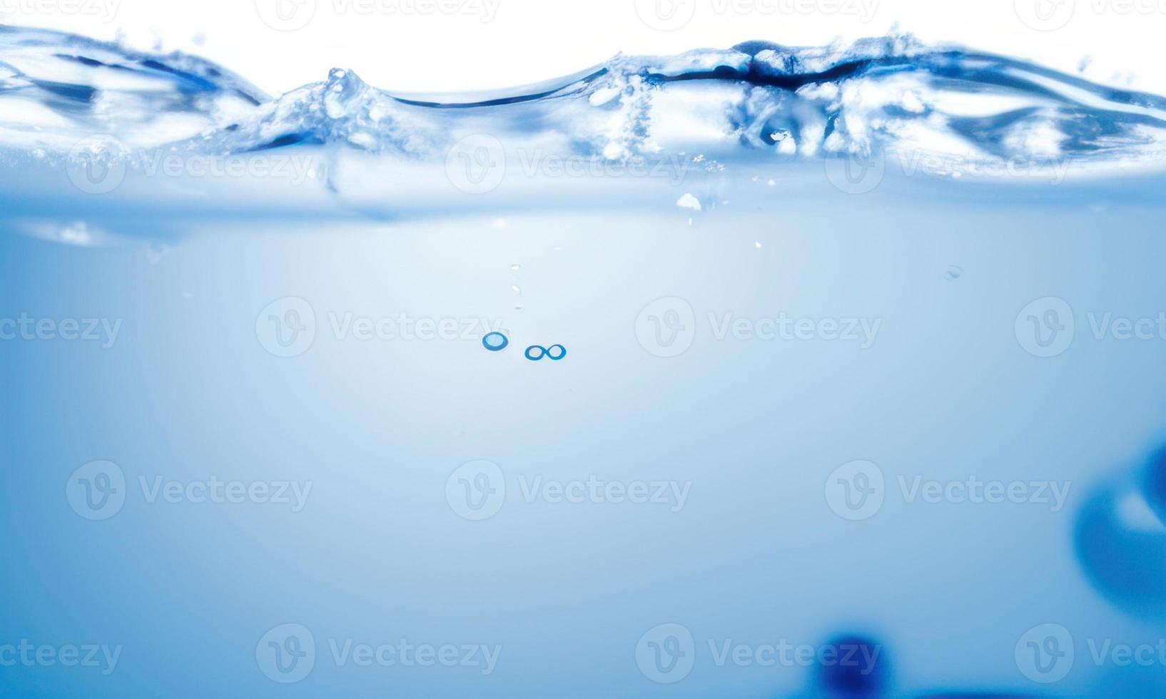 blue underwater background photo