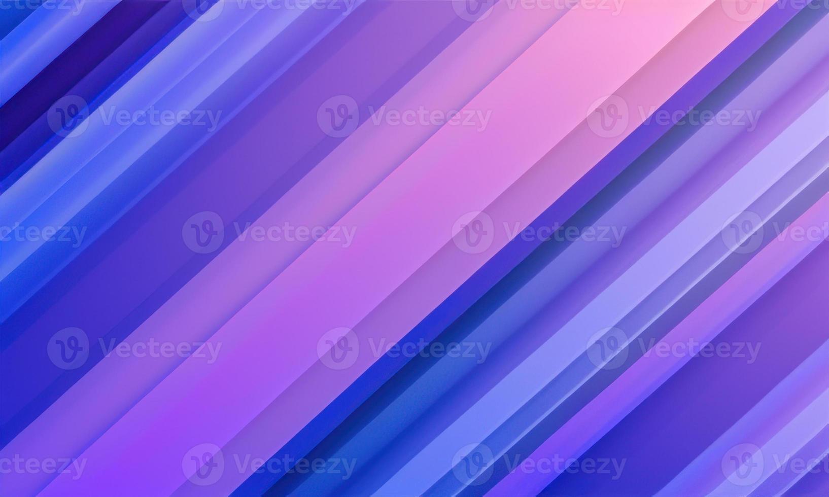 blue abstract background with stripes photo