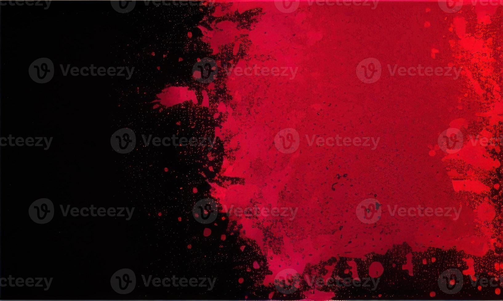 grunge background with red paint photo