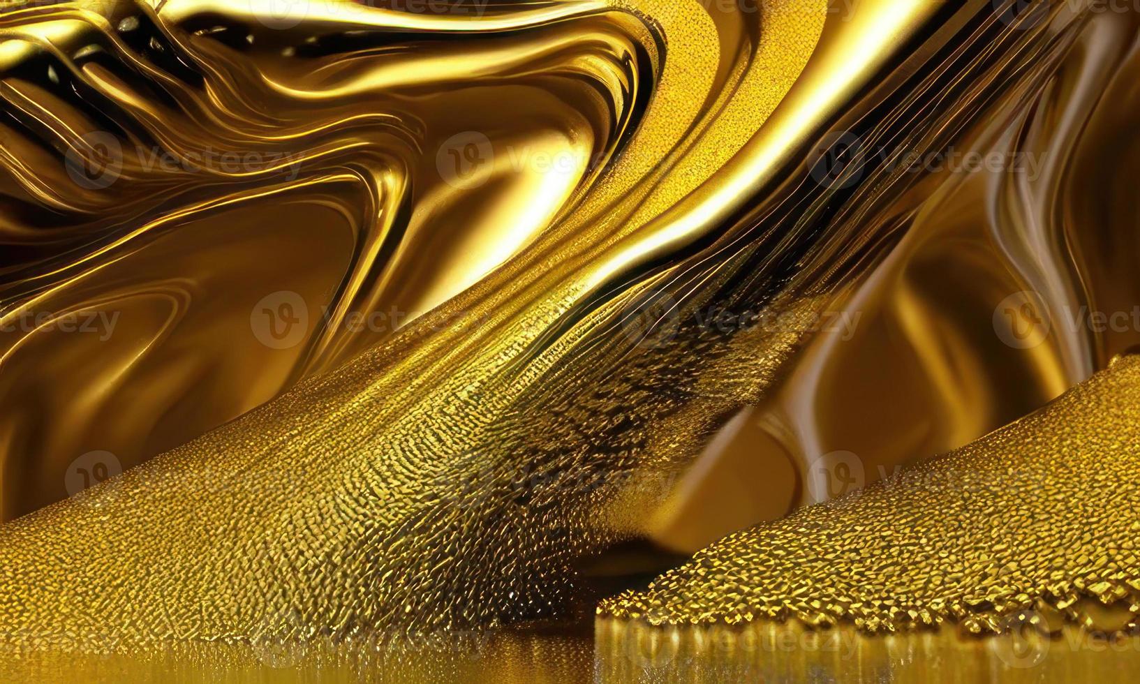 gold flow background photo