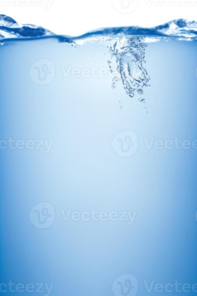 blue underwater background photo