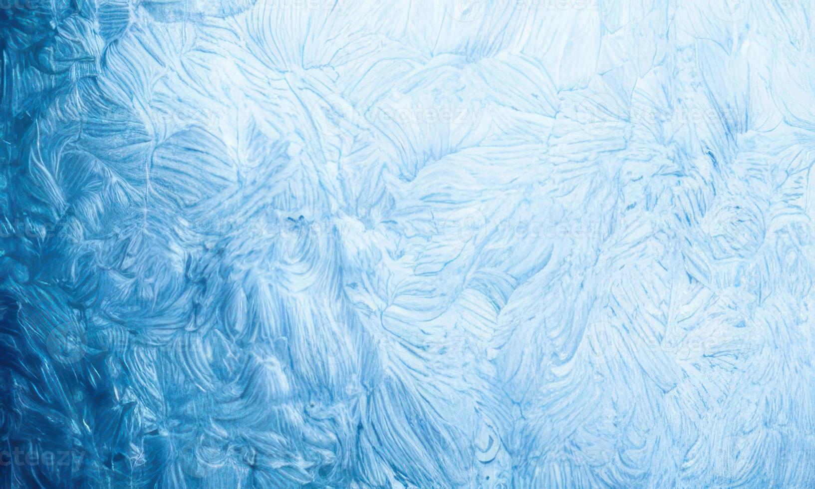blue ice texture background photo