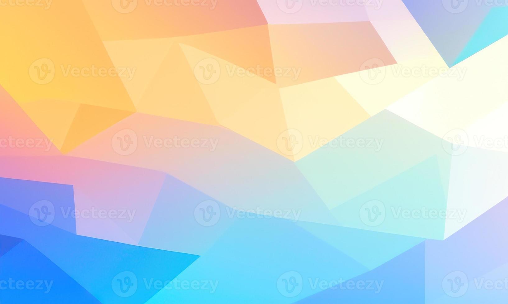 abstract colorful background with triangles photo