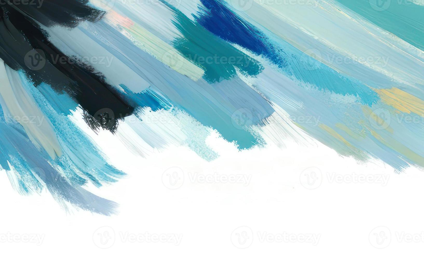 light blue paint stroke background photo