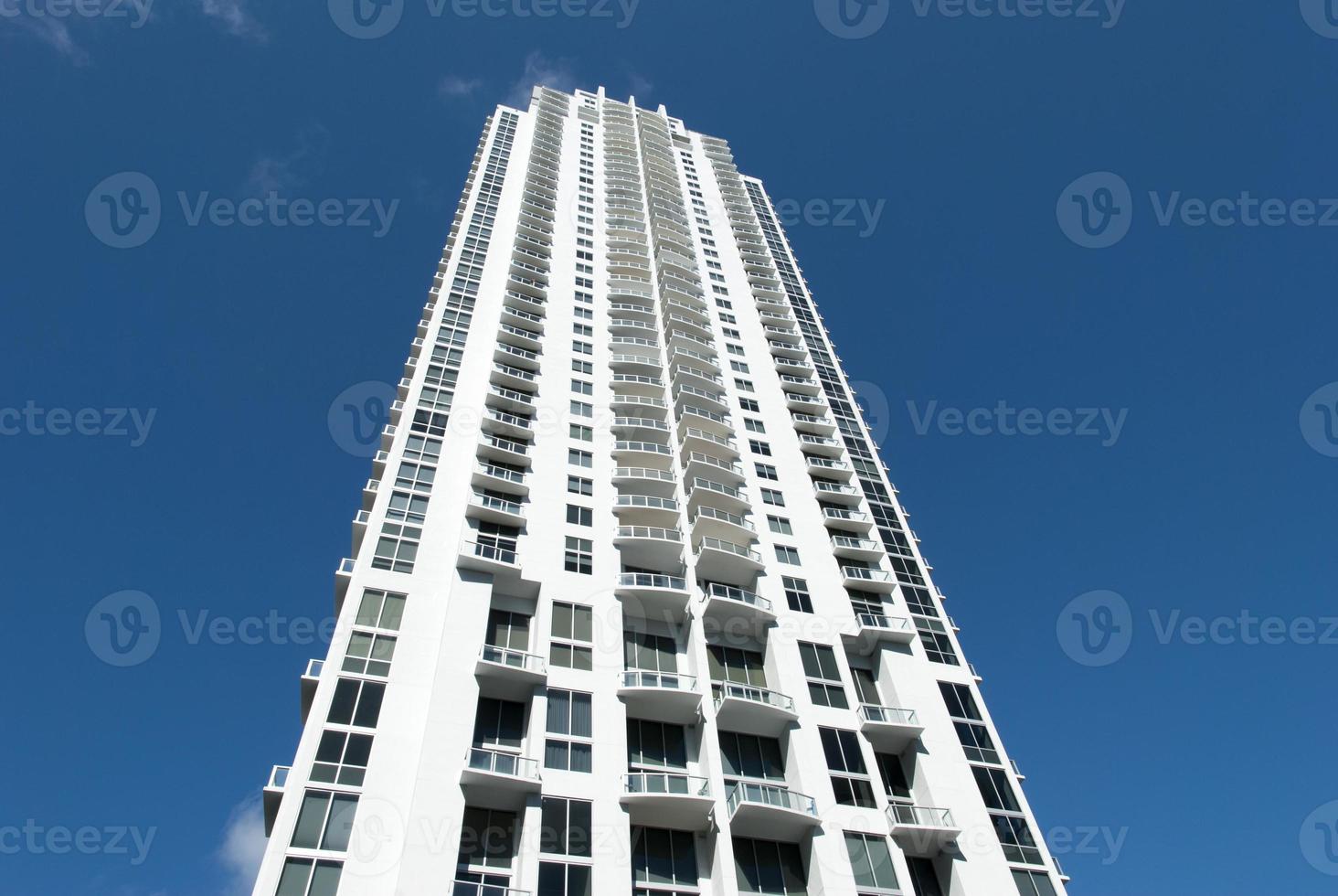 Miami Downtown Tall Residential Building photo