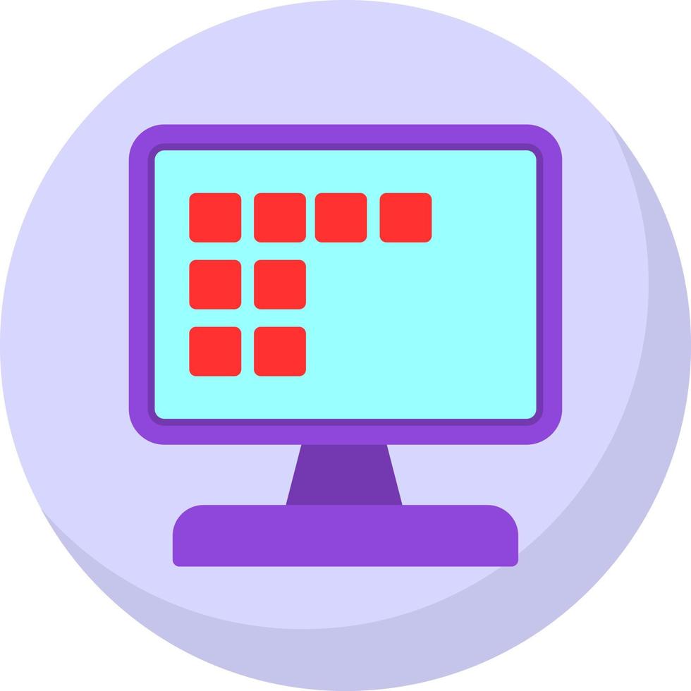 Display Vector Icon Design