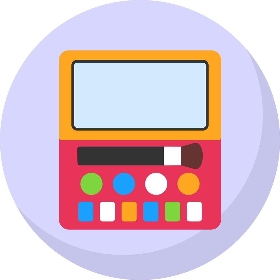 diseño de icono de vector de kit de maquillaje