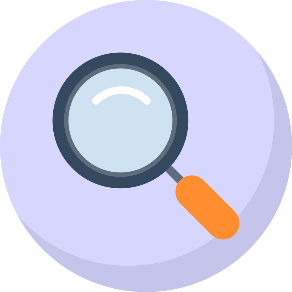 Magnifying Glass Vector Icon Design