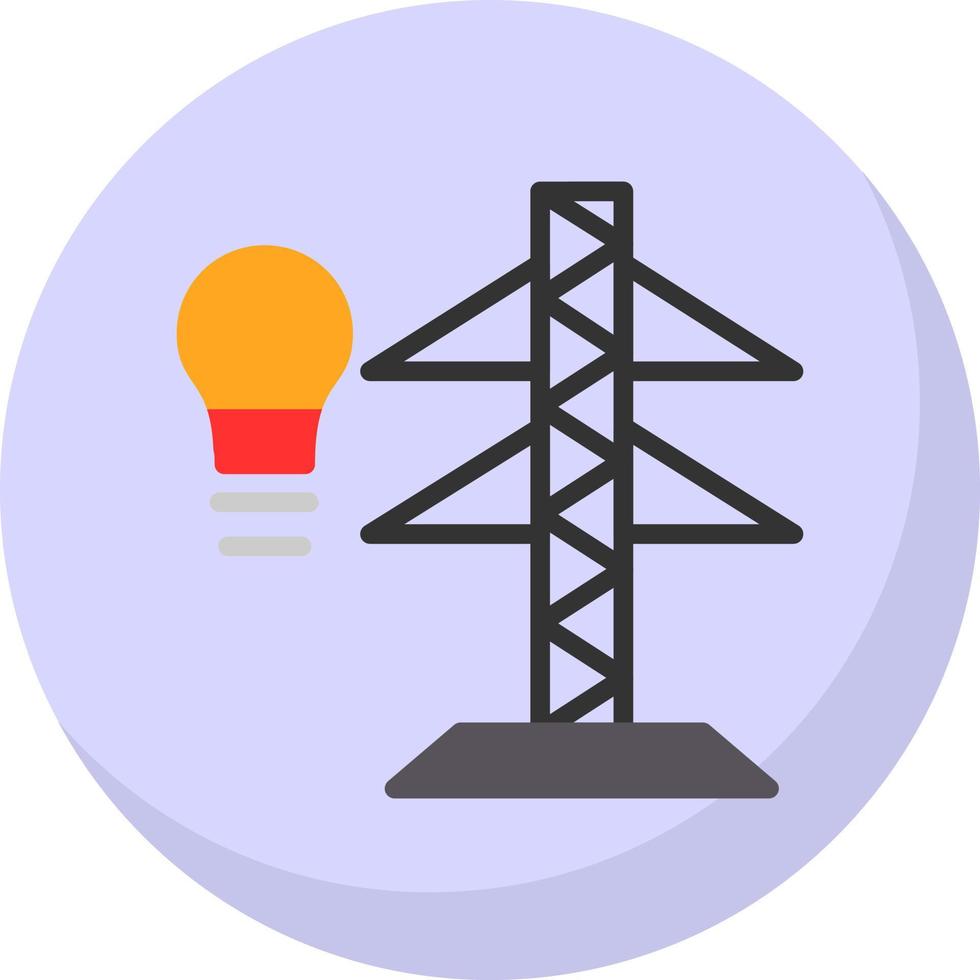 Electricity Vector Icon Design