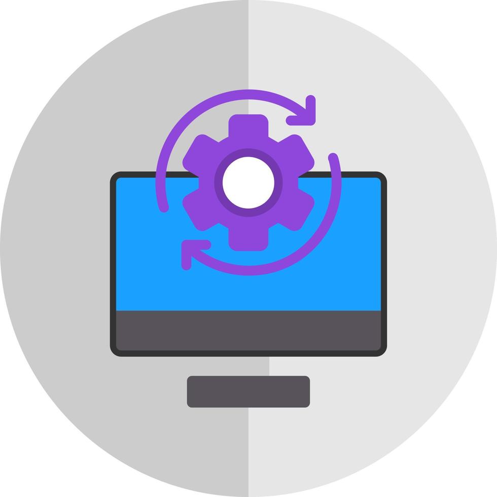 Operational SYstem Vector Icon Design