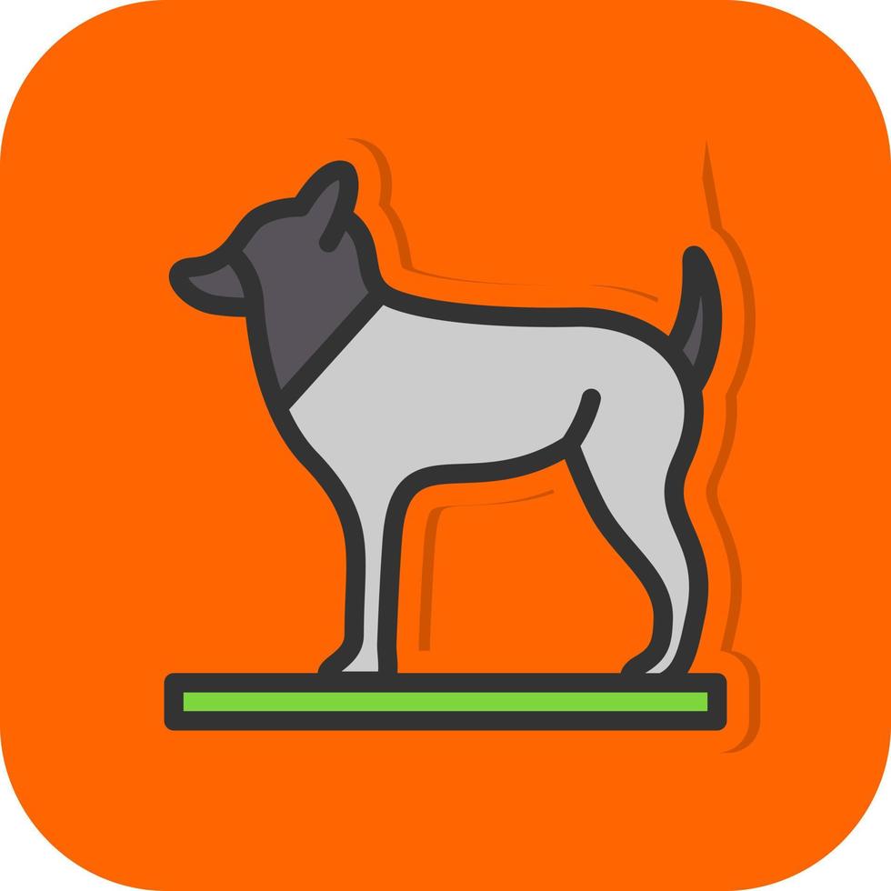 Dog Vector Icon Design