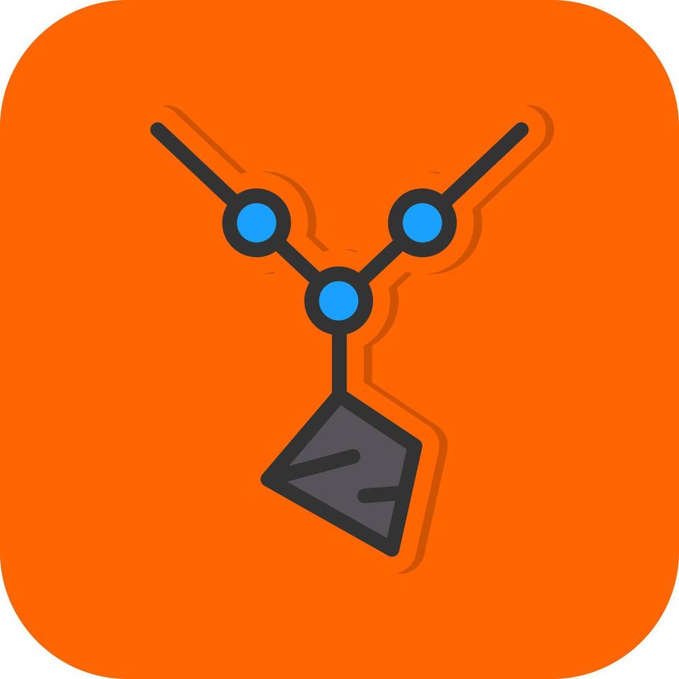 diseño de icono de vector de amuleto