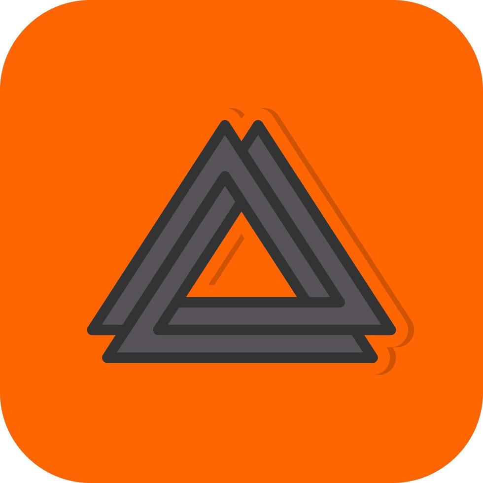 Valknut Vector Icon Design