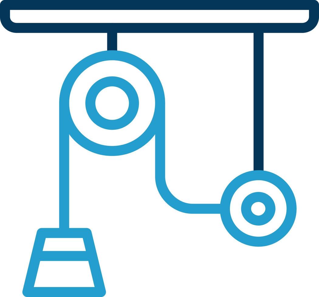 Pulley Vector Icon Design