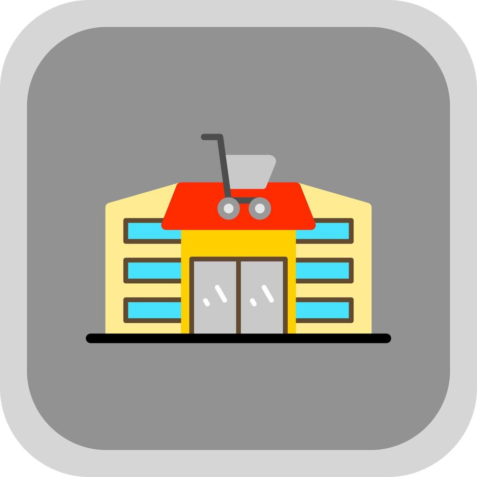 Supermarket Vector Icon Design