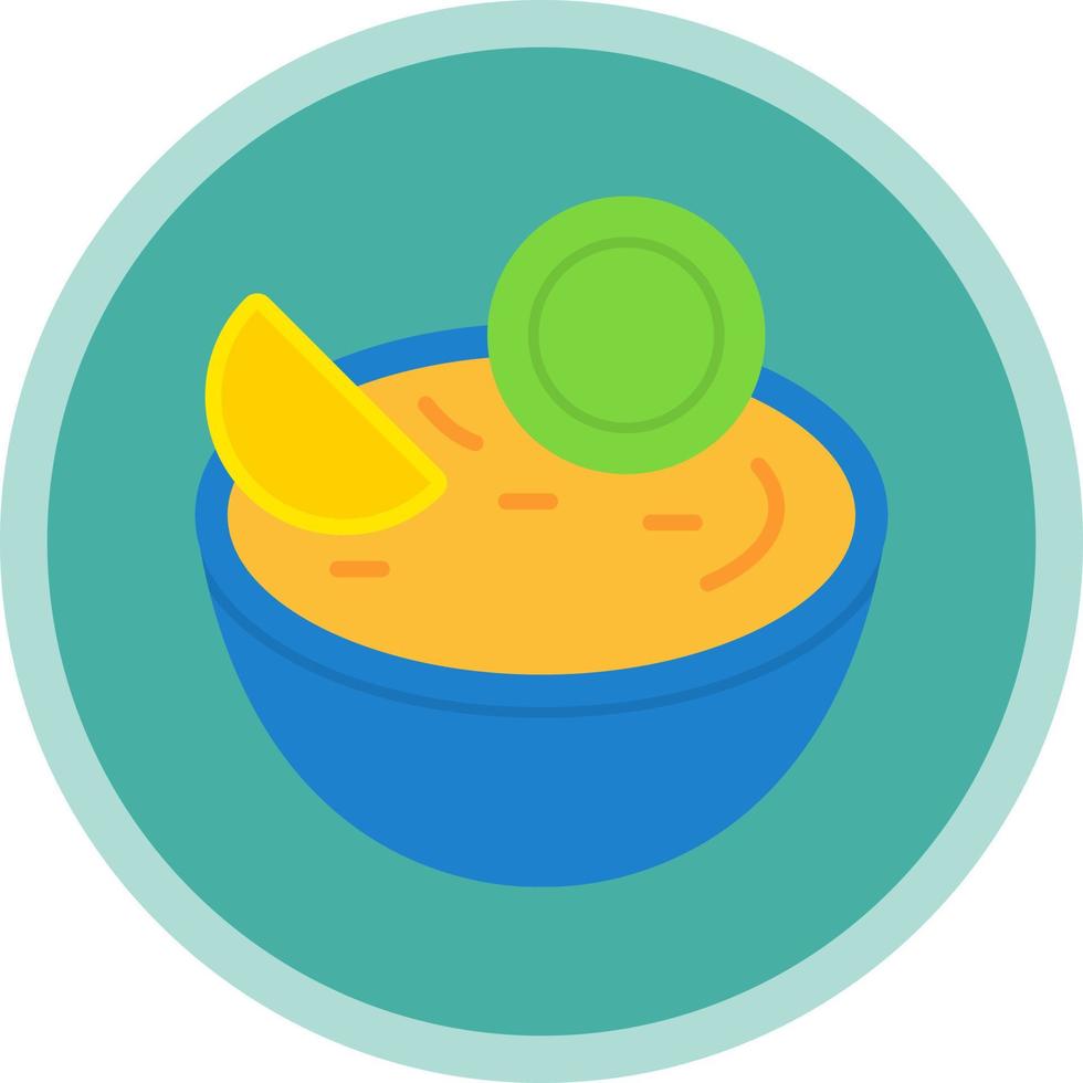 Poke Food Vector Icon Design