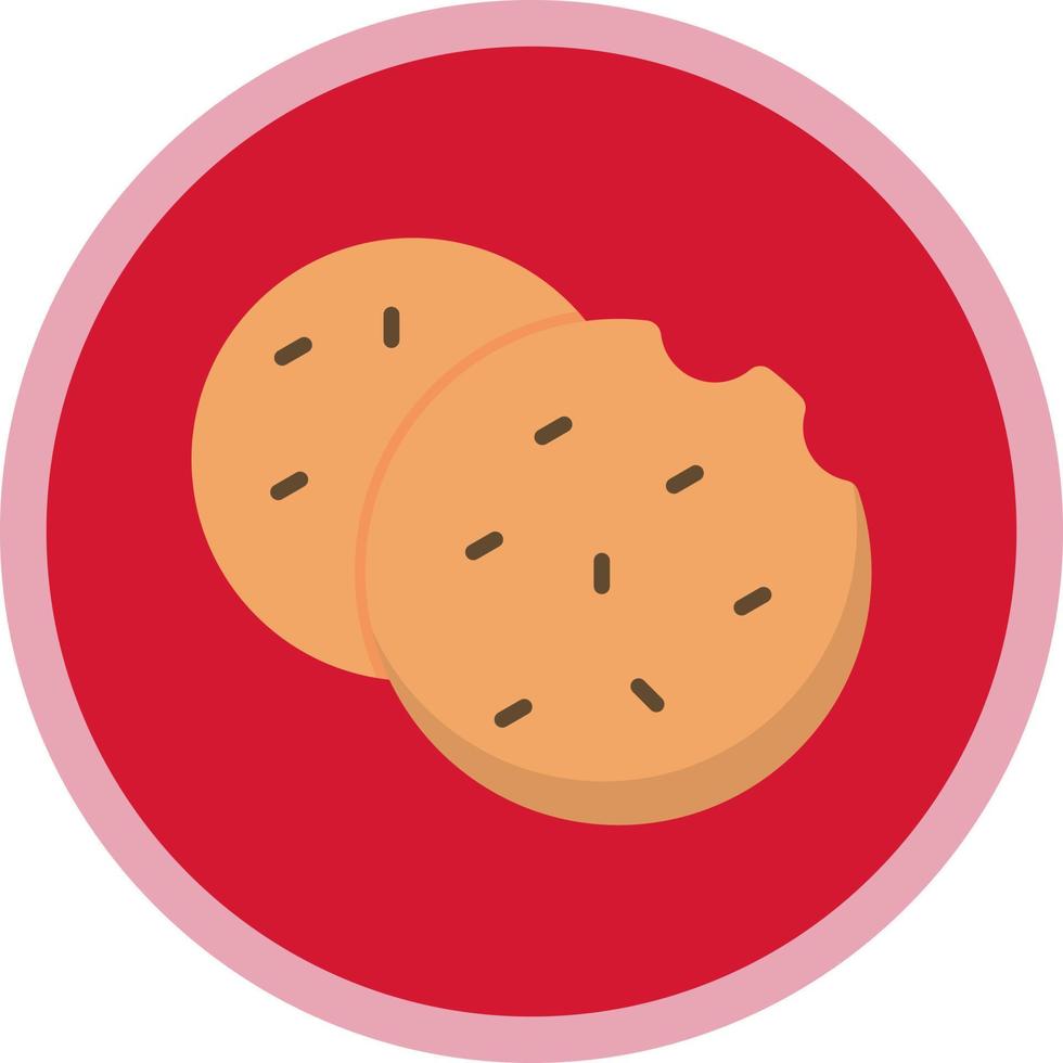 Chocolate Chip Vector Icon Design