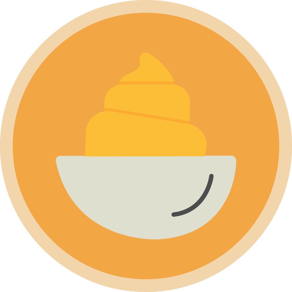 Deviled Eggs Vector Icon Design