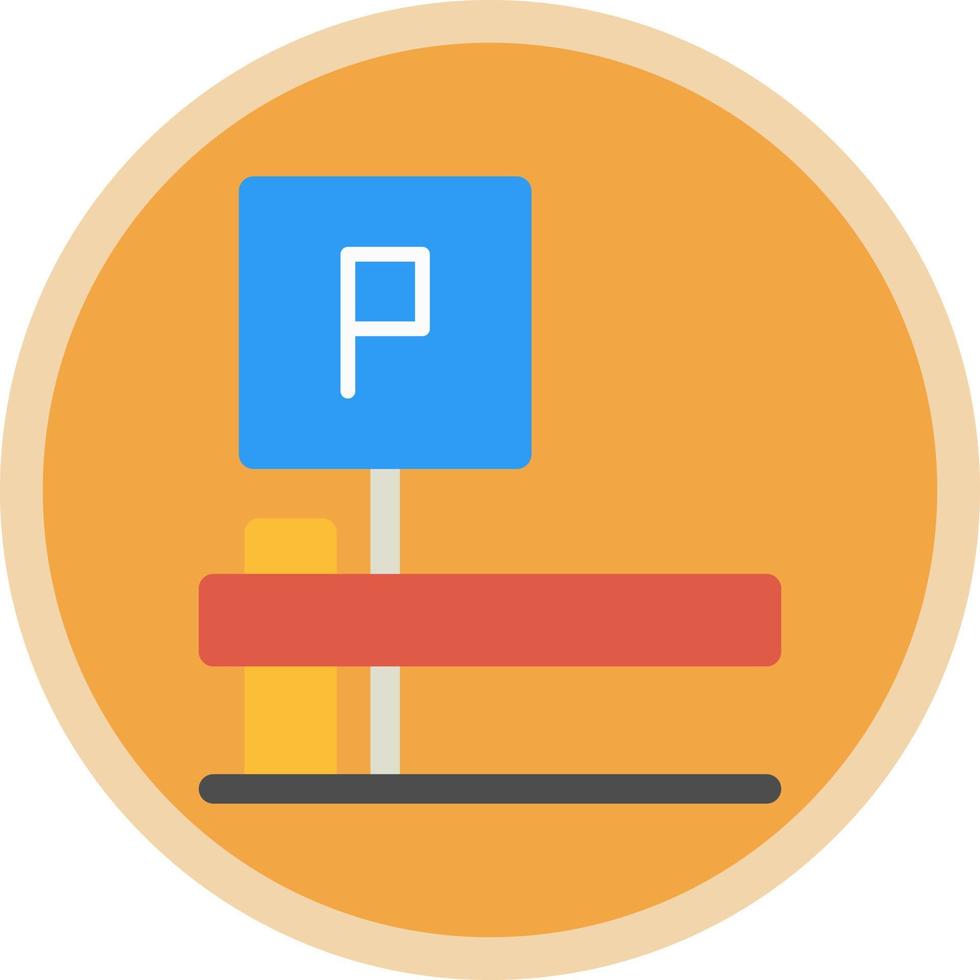 Parking Vector Icon Design