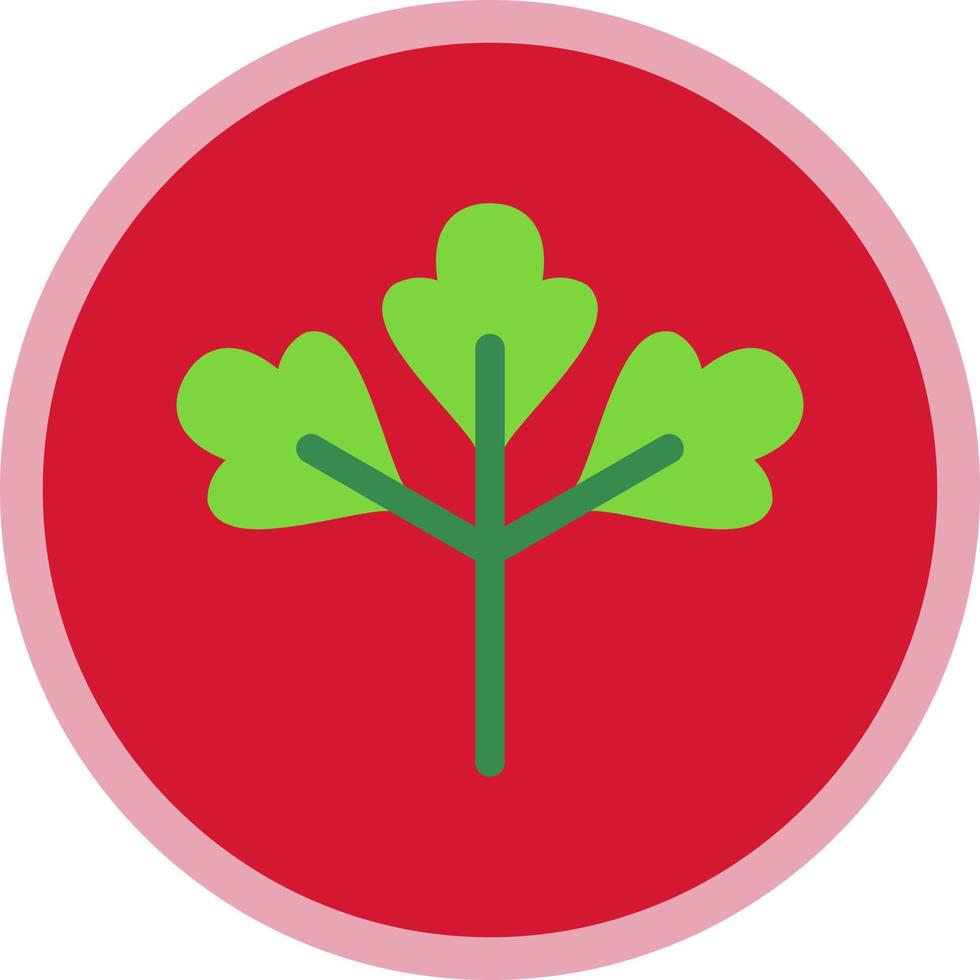 diseño de icono de vector de cilantro