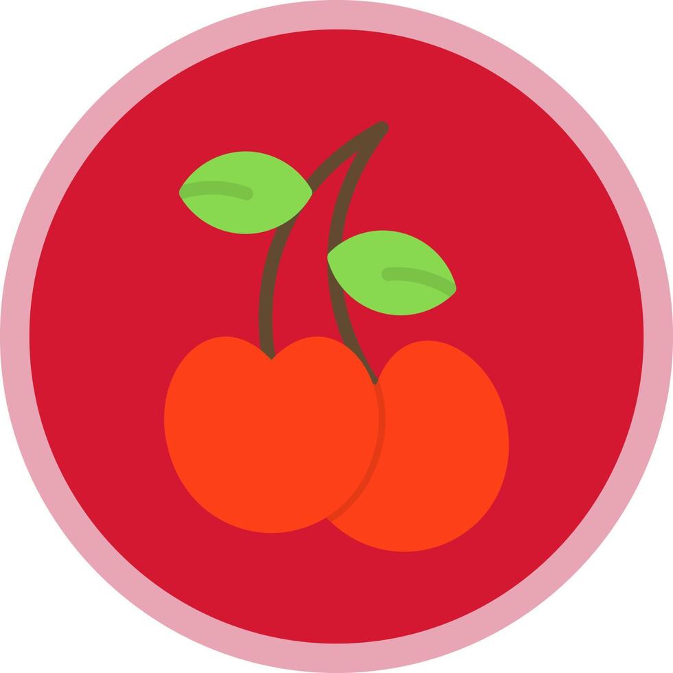 Cherry Vector Icon Design
