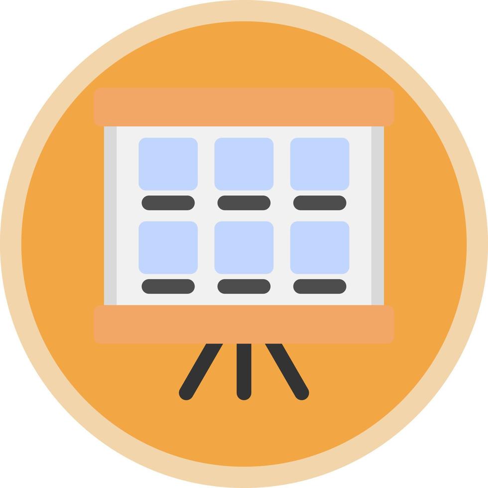 Storyboard Vector Icon Design