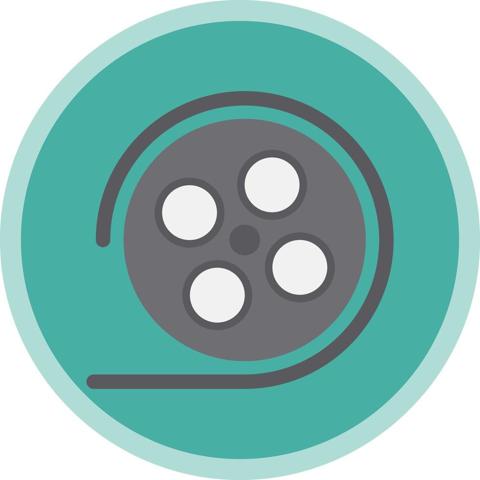 Film Reel Vector Icon Design