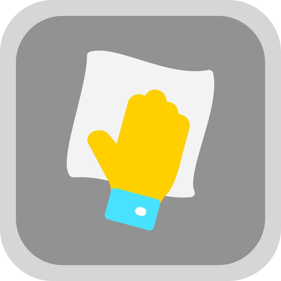 Wipe with Hand Vector Icon Design