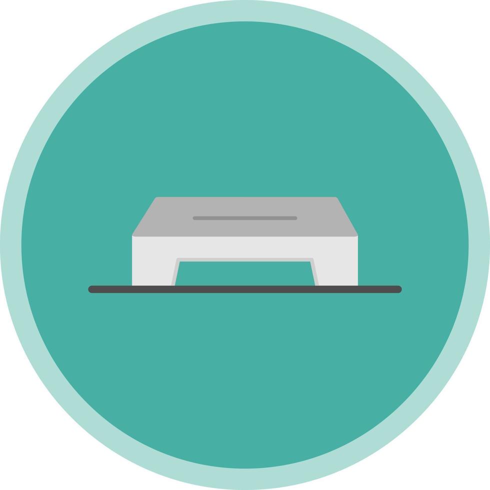 Aerobics Stand Vector Icon Design