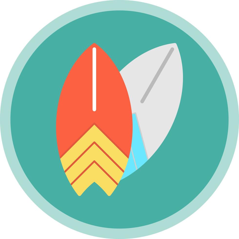 Surfing Vector Icon Design