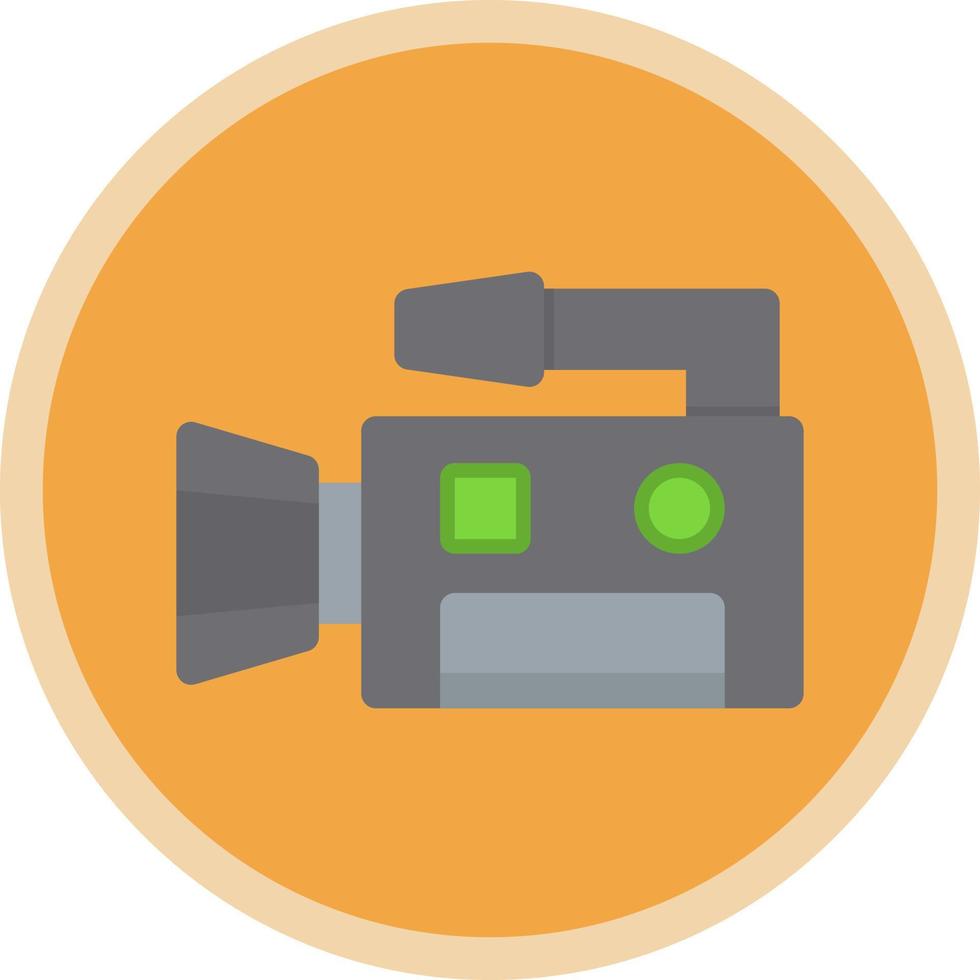 diseño de icono de vector de videocámara