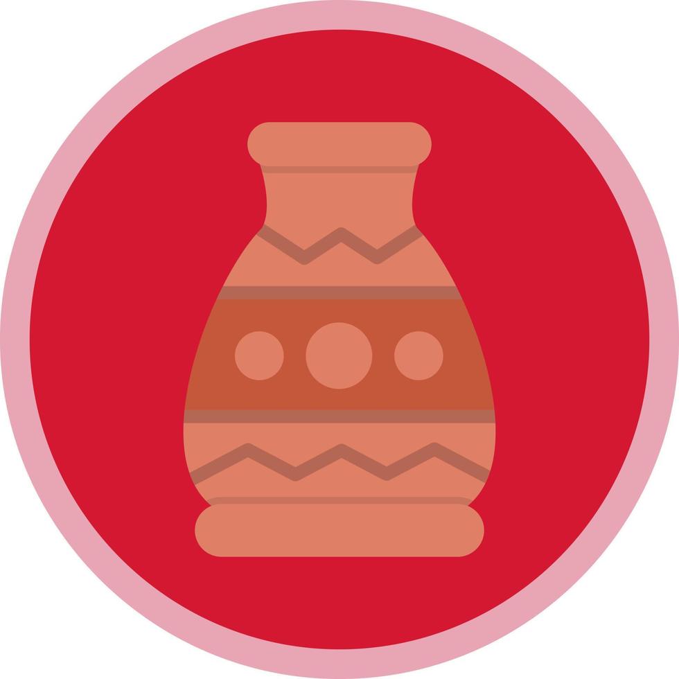 Amphora Vector Icon Design