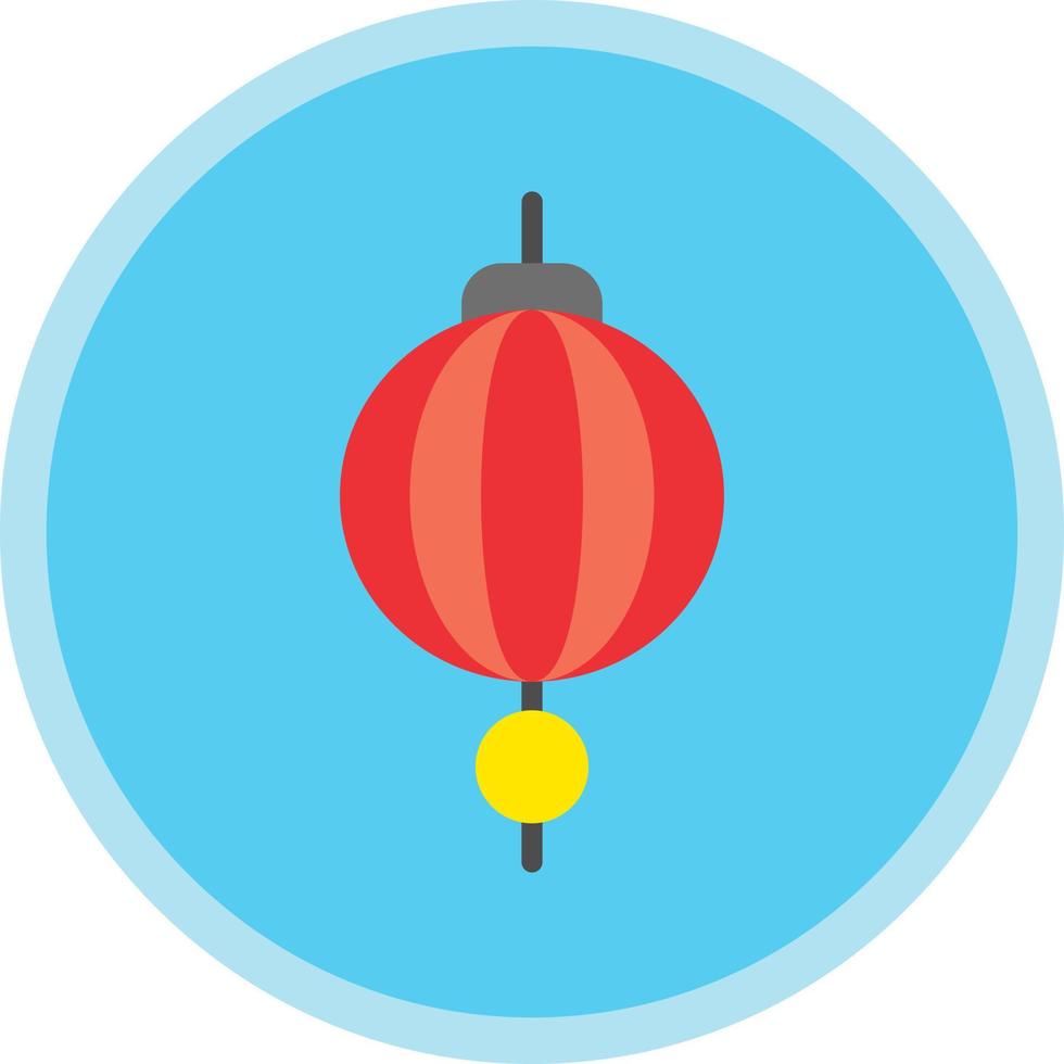 Sky Lantern Vector Icon Design