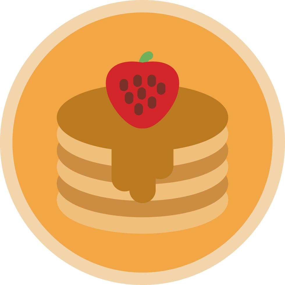 Pancakes Vector Icon Design