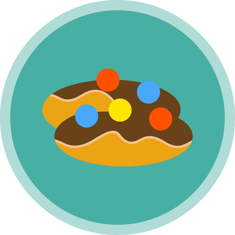 Eclair Vector Icon Design